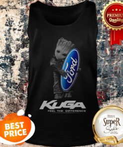 Official Baby Groot Hug Ford Logo Kuga Feel The Difference Tank Top