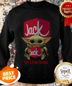 Official Baby Yoda Hug Jack In The Box Star Wars Sweatshirt