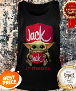 Official Baby Yoda Hug Jack In The Box Star Wars Tank Top