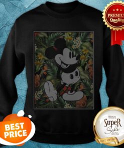 Official Disney Tropical Mickey Mouse Sweatshirt