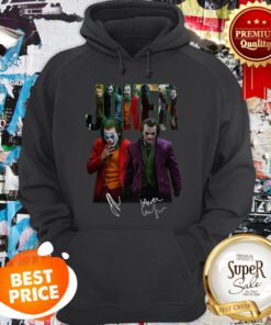 Official Joker All Movies Signatures Hoodie