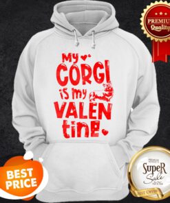 Official My Corgi Is My Happy Valentine’s Day Hoodie