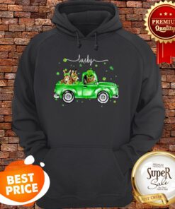 Official Patrick’s Day Donkey On Car Lucky Hoodie
