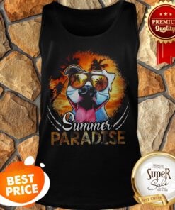 Official Pitbull Summer Paradise Tank Top