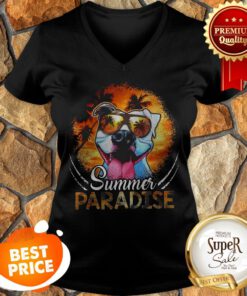 Official Pitbull Summer Paradise V-neck