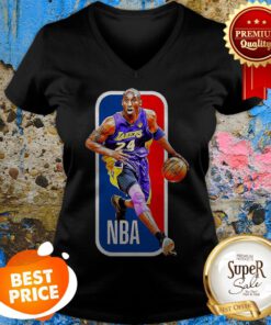 Official RIP 24 Kobe Bryant NBA Los Angeles Lakers V-neck