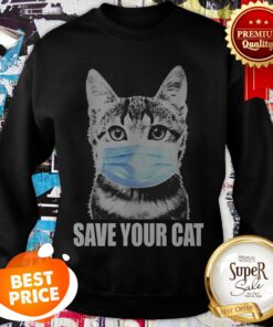 Official Save Your Cat Coronavirus Sweastshirt