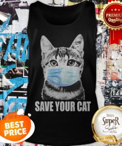 Official Save Your Cat Coronavirus Tank Top