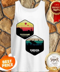 Official Tatooine Desert Planet Endor The Forest Moon Tank Top