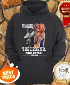 Official The Mamba The Myth The Legend Kobe Bryant 1987-2020 Hoodie