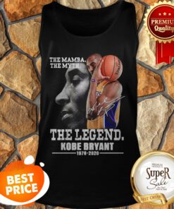 Official The Mamba The Myth The Legend Kobe Bryant 1987-2020 Tank Top