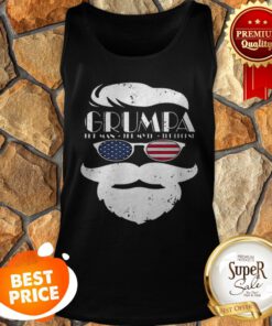 Official Trump Grumpa The Man The Myth The Legend Tank Top