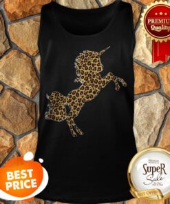 Official Unicorn Leopard Tank Top