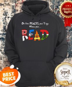 Oh The Places You’ll Go When You Read Dr. Seuss Grinch Hoodie