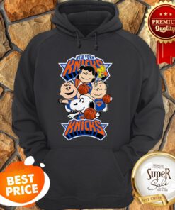 Peanuts Characters Mashup New York Knicks Hoodie