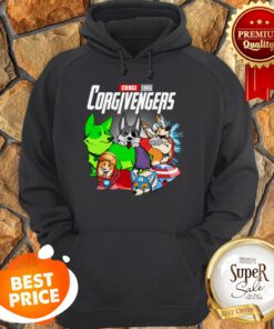 Pembroke Welsh Corgi Corgivengers Avengers Endgame Hoodie