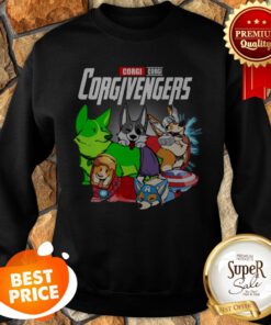 Pembroke Welsh Corgi Corgivengers Avengers Endgame Sweatshirt