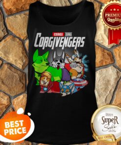 Pembroke Welsh Corgi Corgivengers Avengers Endgame Tank Top