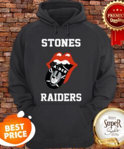 Rolling Stones Raiders And Oakland Raiders Logo Hoodie