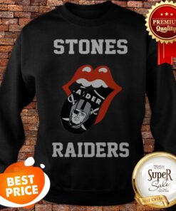 Rolling Stones Raiders And Oakland Raiders Logo Sweatshirt