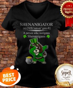 Shih Tzu Shenanigator A Person Who Instigates Shenanigans V-neck