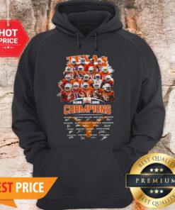 Texas Longhorns Alamo Bowl Champions Signatures Hoodie