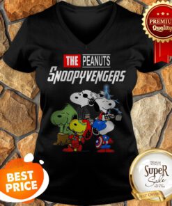 The Peanuts Snoopyvengers Avengers Endgame MCU V-neck