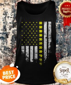 Thin Yellow Line Flag St Patricks Day 2020 Dispatcher Green Tank Top