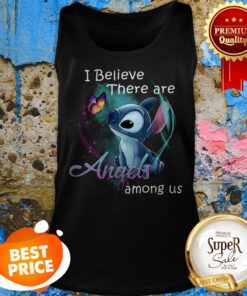 Disney Stitch I Believe There Are Angels Among Us Tank Top