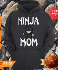 Nice Womens Ninja Mom Funny Shuriken Tee Mother #Ninjamom Hoodie