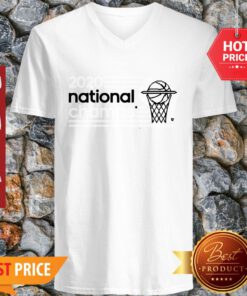 2020 National Champs Simulated Sim Champs Basketball V-Neck
