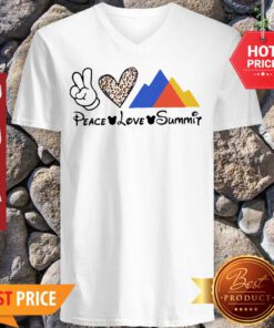 Official Peace Love Summit V-Neck