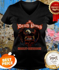 Eagle Five Finger Death Punch Motor Harley-Davidson V-Neck
