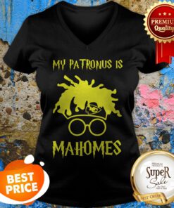 Official My Patronus Is Mahomes Harry Potter V-Neck