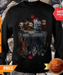 Official Horror Movies Killers Chibi Reflection Sweatshirt