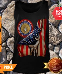 American Flag International Brotherhood Of Electrical Workers Tank Top