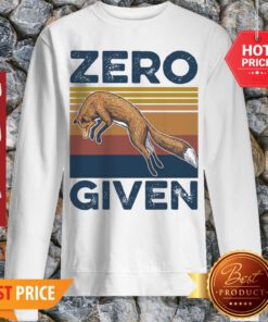 Awesome Fox Zero Given Vintage Sweatshirt