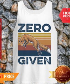Awesome Fox Zero Given Vintage Tank Top