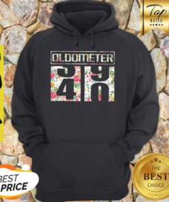 Awesome Oldometer 39 40 Flower Hoodie