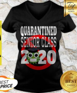 Awesome Quarantine Senior Class 2020 Coronavirus Covid-19 V-neck