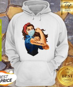 Awesome Strong Girl Correctional Officer Coronavirus Hoodie