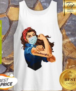 Awesome Strong Girl Correctional Officer Coronavirus Tank Top