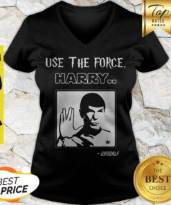 Awesome Use The Force Harry Gandalf Spock Star Trek V-neck