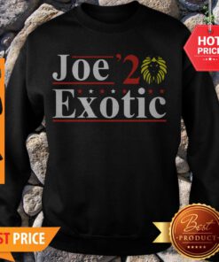 Awesome Vote Joe Exotic 2020 For President Sweatshirt