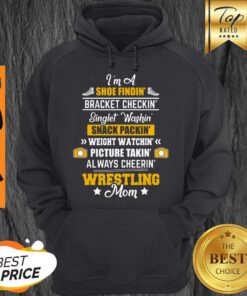 Beautiful Wrestling Mom Gift Wrestler Apparel Gifts Mother Wrestle Fan Hoodie