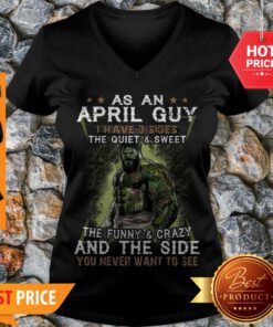 Hulk As An April Guy The Quiet & Sweet The Funny & Crazy And The Side V-neck