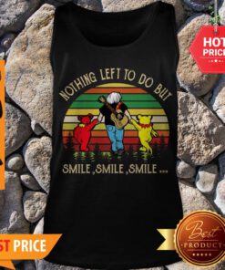 Jerry Garcia Grateful Dead Nothing Left To Do But Smile Vintage Tank Top