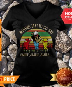Jerry Garcia Grateful Dead Nothing Left To Do But Smile Vintage V-neck