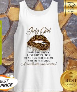 Lips Leopard July Girl Hated By Many Loved By Plenty Loved By Plenty Tank Top
