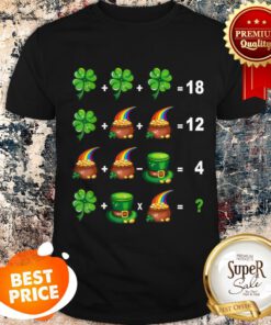Math Teacher St Patrick Day – Order Of Operations Quiz Shirt